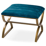 Blue Footstool
