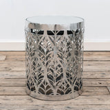 Silver Gilt Leaf Side Tables