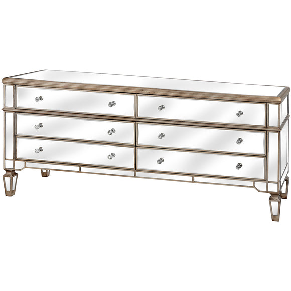 Large |Mirrored Chest of Drawers