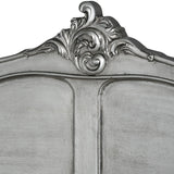 Silver Leaf King Size Bed