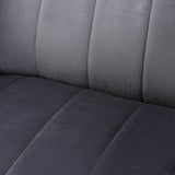 Grey Velvet Armchair