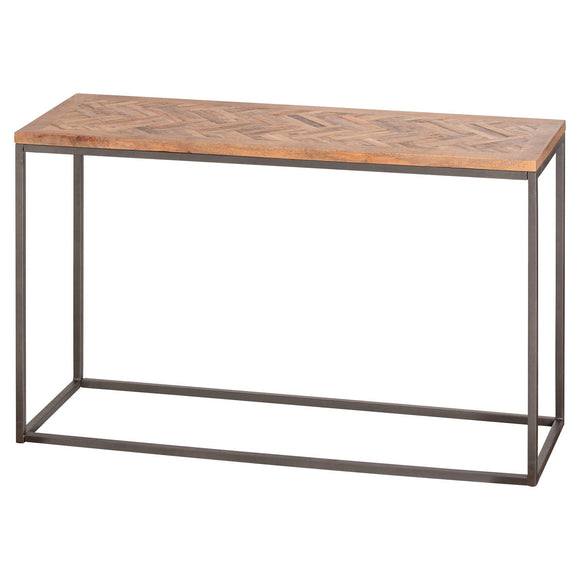 Console Table with Parquet Top