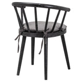 Black Wooden Dining Chair