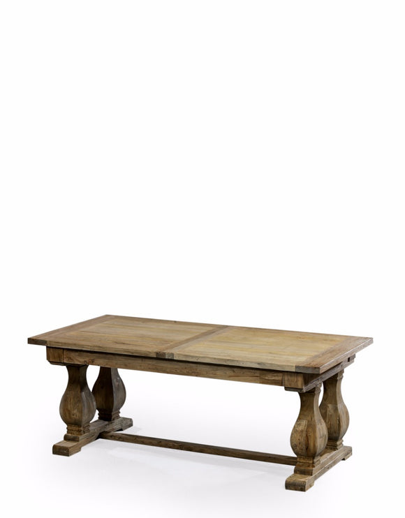 Reclaimed Elm Extending Dining Table