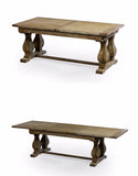 Reclaimed Elm Extending Dining Table