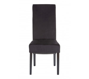 Black Velvet Dining Chair