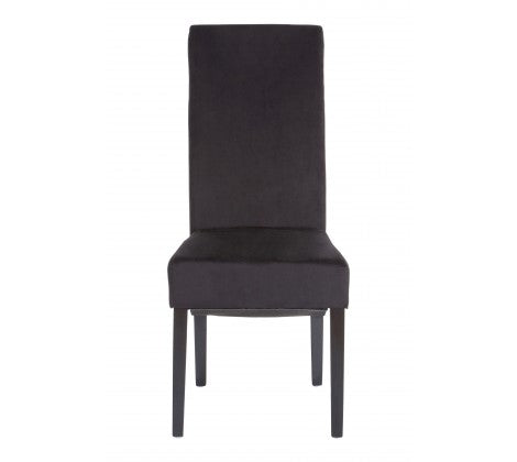 Black Velvet Dining Chair