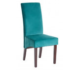 Teal Velvet Dining Chair