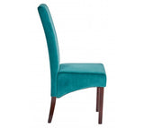 Teal Velvet Dining Chair