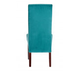 Teal Velvet Dining Chair