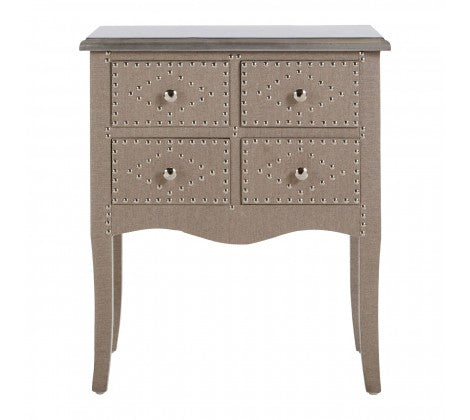 Four Drawer Bedside Cabinet