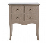 Four Drawer Bedside Cabinet