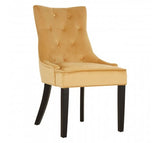 Gold Velvet Dining Chair