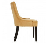 Gold Velvet Dining Chair