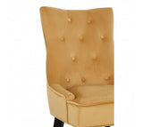 Gold Velvet Dining Chair