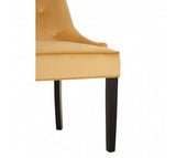 Gold Velvet Dining Chair