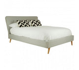 Grey King Size Bed