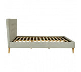 Grey King Size Bed