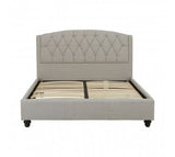 Grey King Size Bed