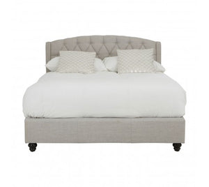 Grey King Size Bed