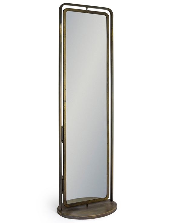 Industrial Freestanding Storage Mirror