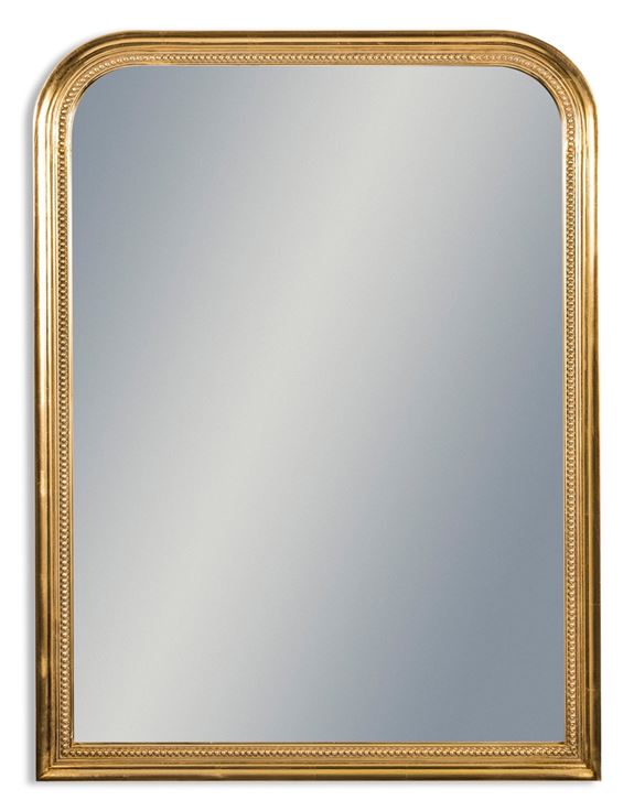 Gold Portrait Wall Mirror