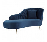 Blue Chaise Longue