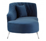 Blue Chaise Longue