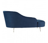 Blue Chaise Longue