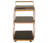 Rose Gold Drinks Trolley