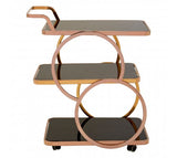 Rose Gold Drinks Trolley