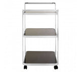 Glass & Chrome Drinks Trolley