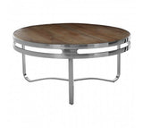 Round Wooden Coffee Table