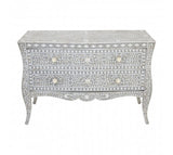 Grey Patterned Chest of Drawers