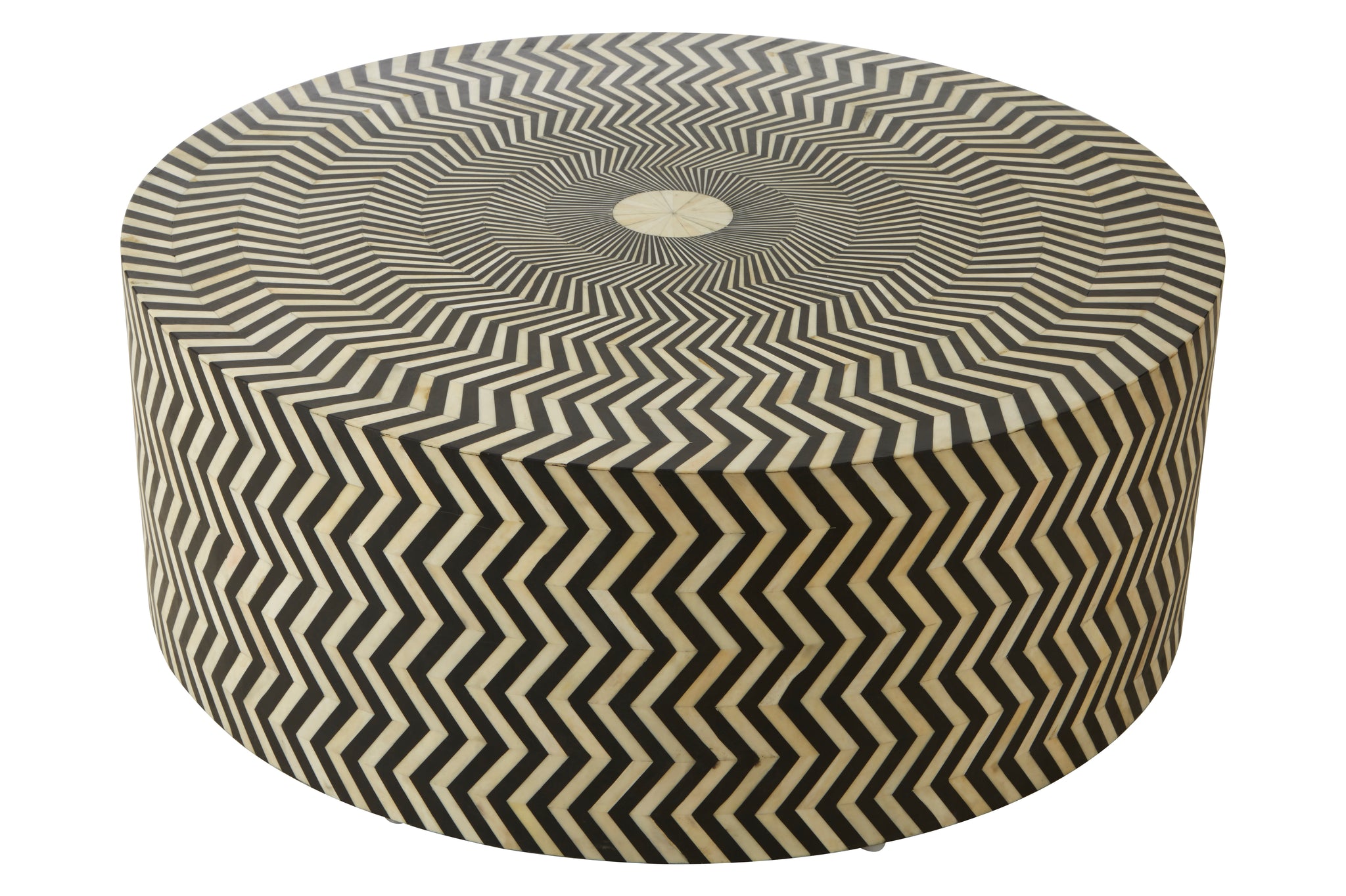 Patterned Round Table Patterned Round Coffee Table – Chic Furnishings Ltd