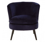 Dark Blue Occasional Chair