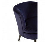 Dark Blue Occasional Chair