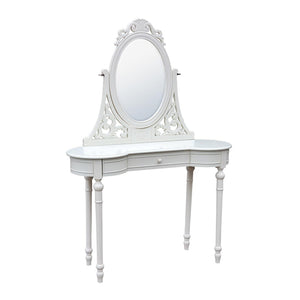 Antique White Dressing Table 