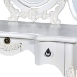 Antique White Dressing Table 