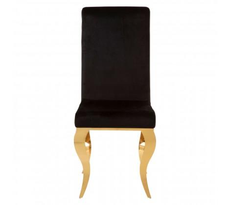 Black And Gold Dining Chair 