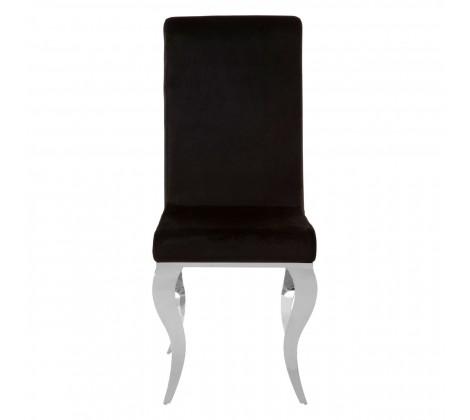 Black And Silver Dining Chair