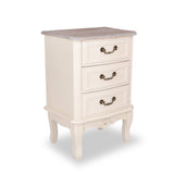 White Bedside Drawers 