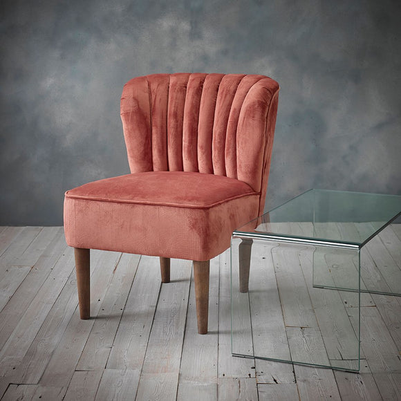 Blush cocktail online chair