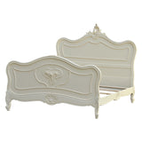 Cream French Style King Size Bed