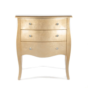 Gold Bombe Chest of Drawers