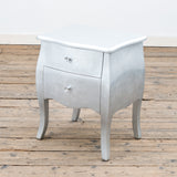 Silver Gilt Leaf Bedside Cabinet