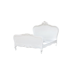 Silver French Style Double Bed