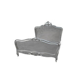 Silver French Style King Size Bed