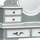 Grey & White Dressing Table