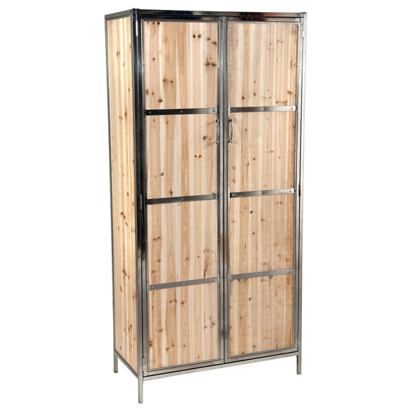 Wooden Double Wardrobe